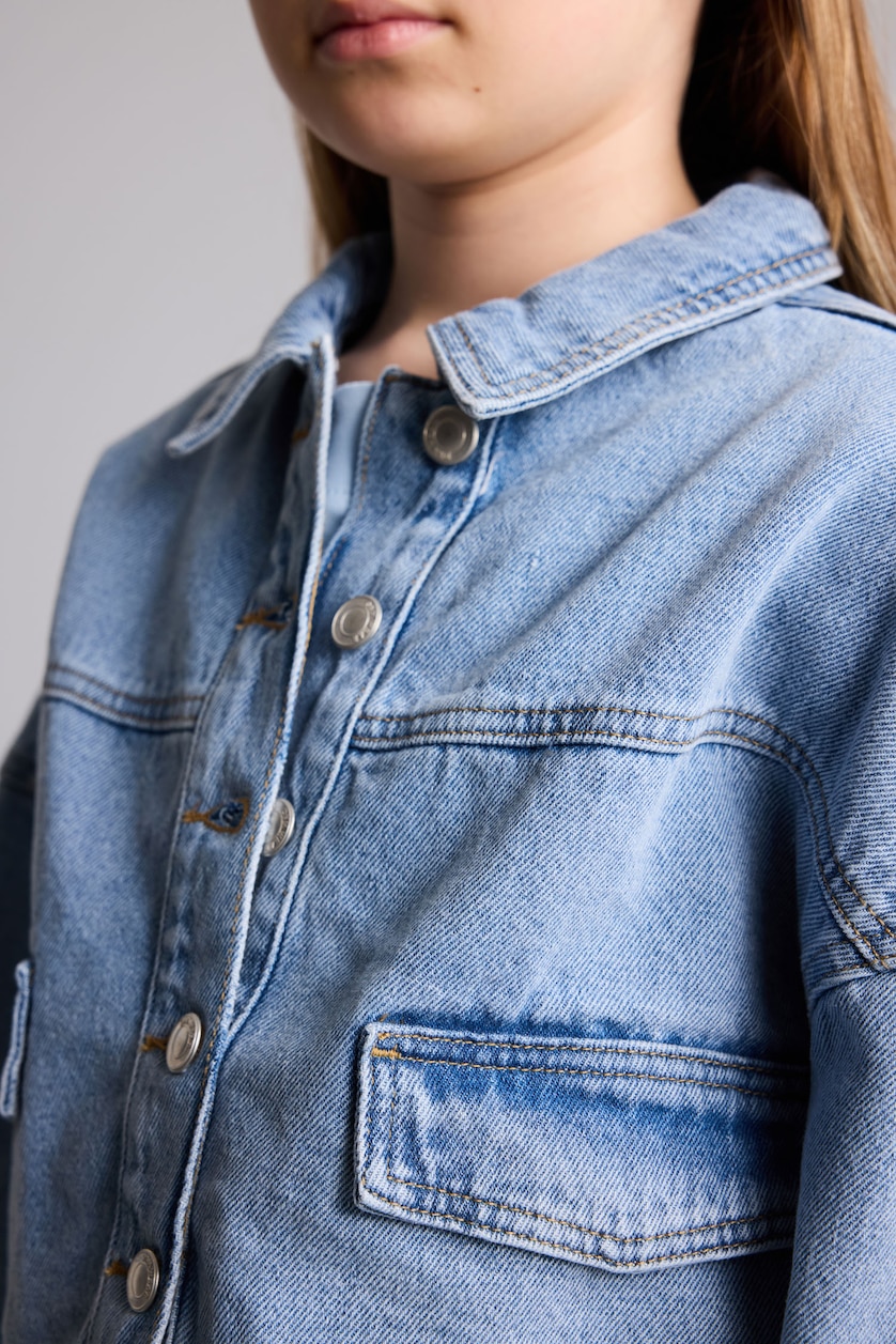 Young Girls - Teen Girls Blue Girl Denim Jacket
