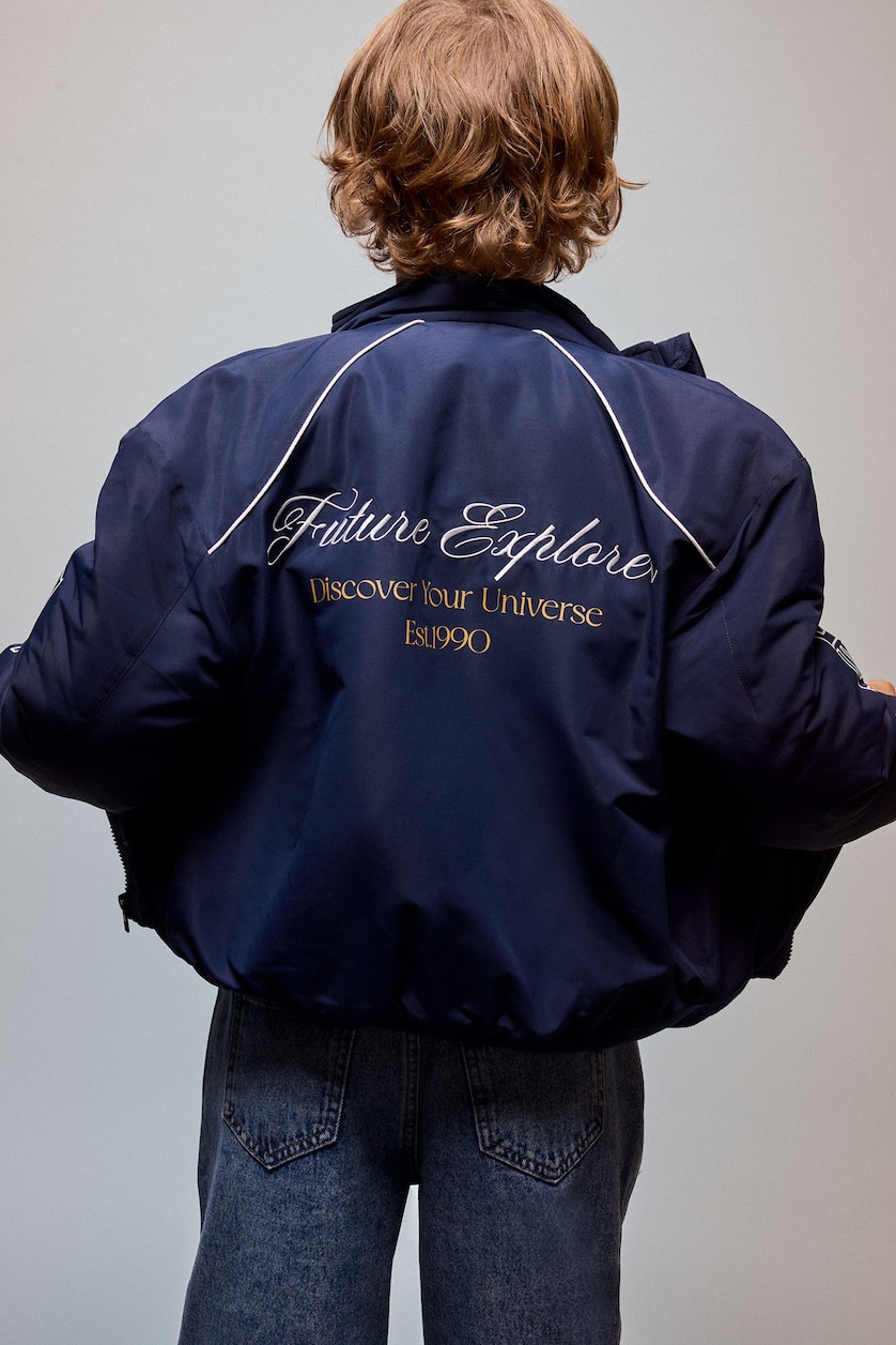 Young Boys - Teen Boys NAVY Boy High Neck Puffer Jacket