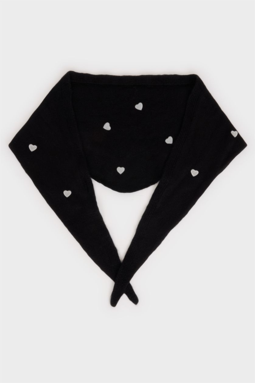 نساء أسود باندانا نسائي مطرز