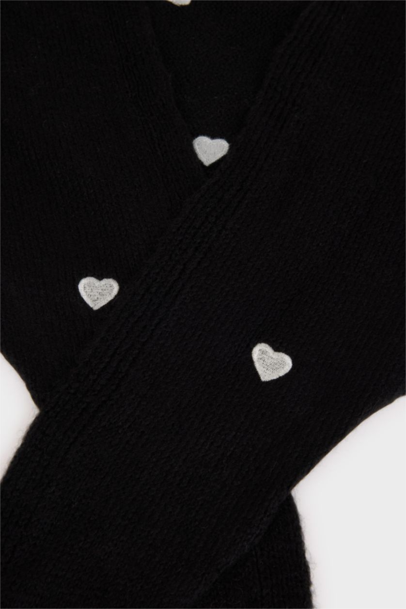 نساء أسود باندانا نسائي مطرز