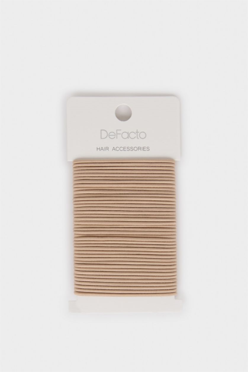 Kadın Bej Kadın 20'li Saç Aksesuarı