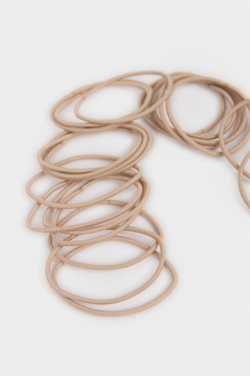 Kadın Bej Kadın 20'li Saç Aksesuarı