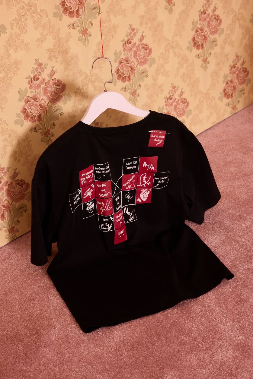 رجال أسود تيشيرت قطن نص ردن اوفر سايز بياخة مستديرة