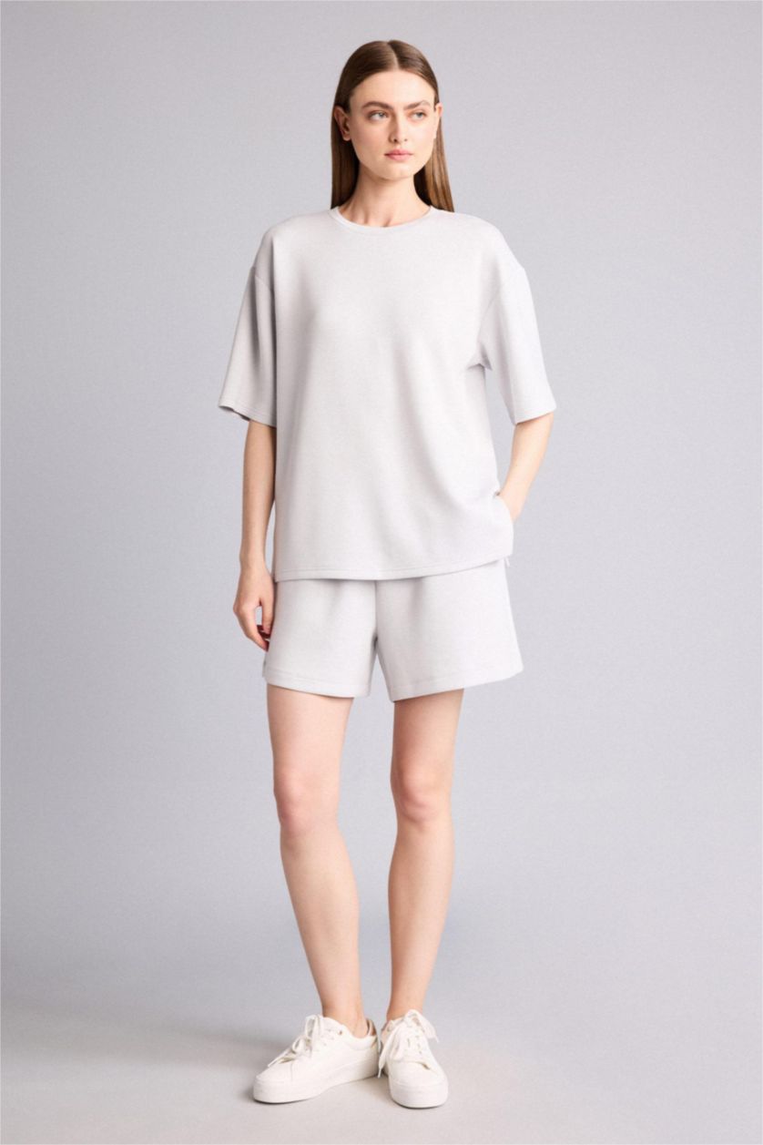 WOMAN Light Grey Relax Fit