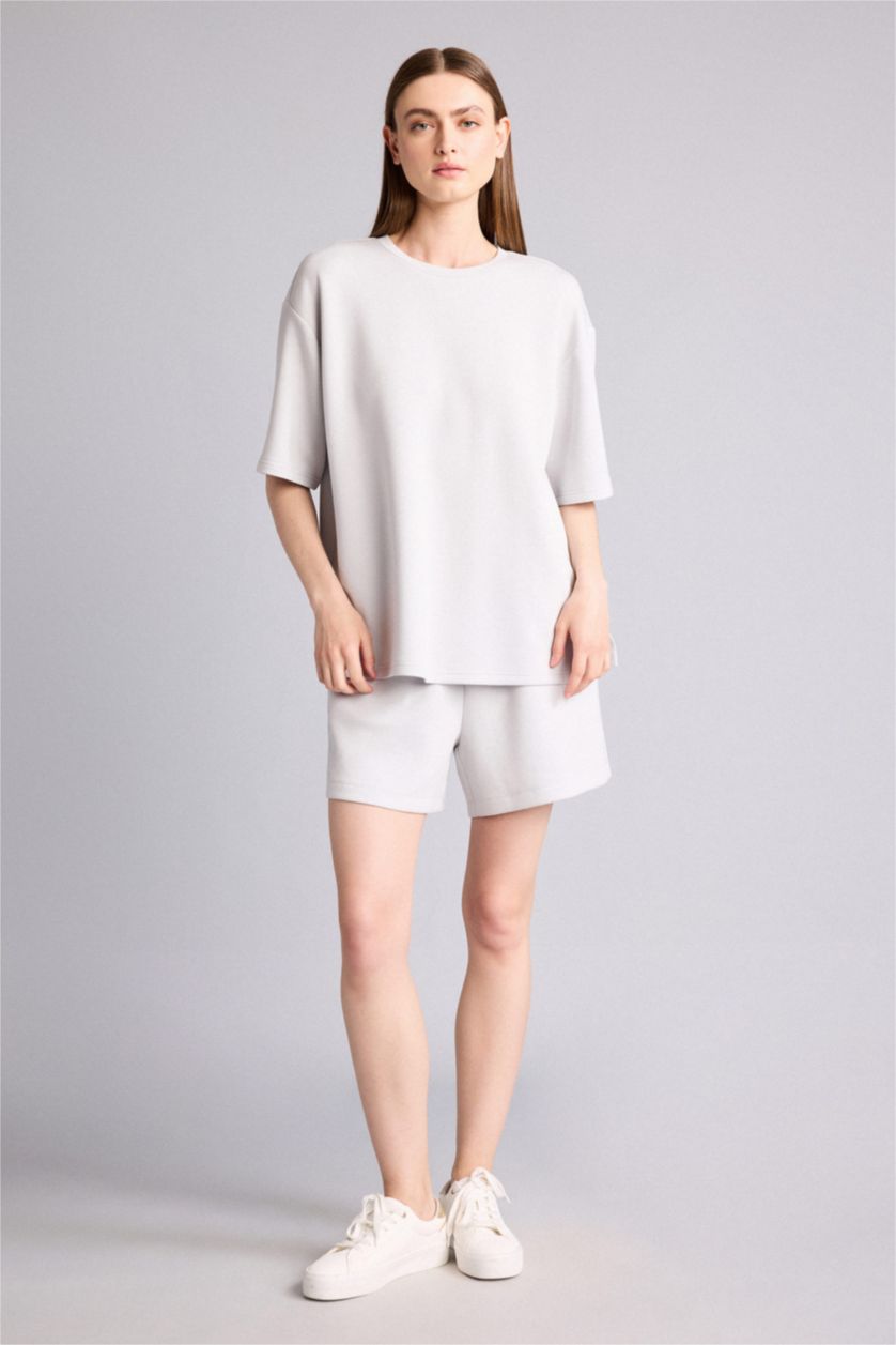 WOMAN Light Grey Relax Fit