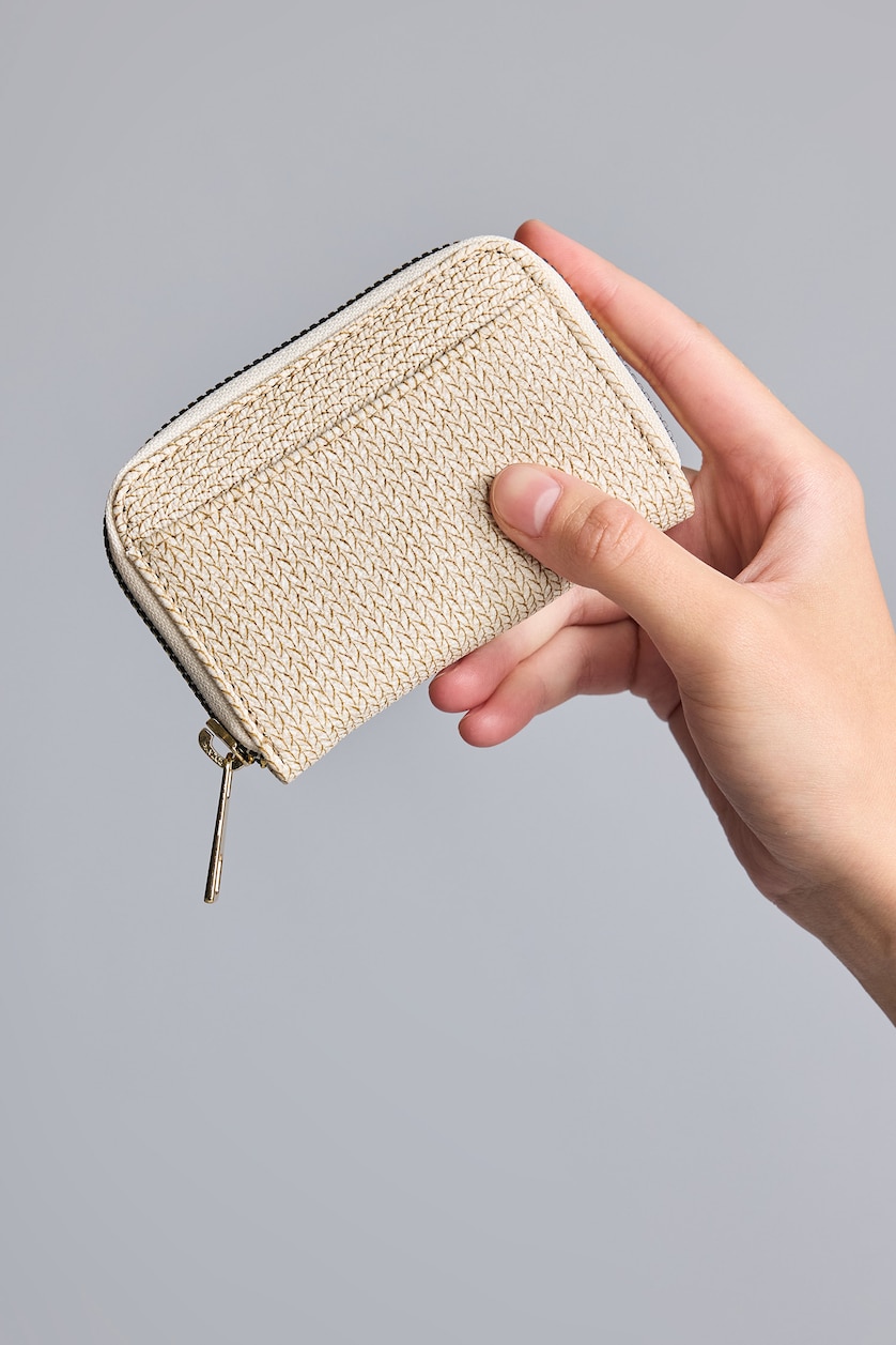 Women Beige Woman Coin Purse