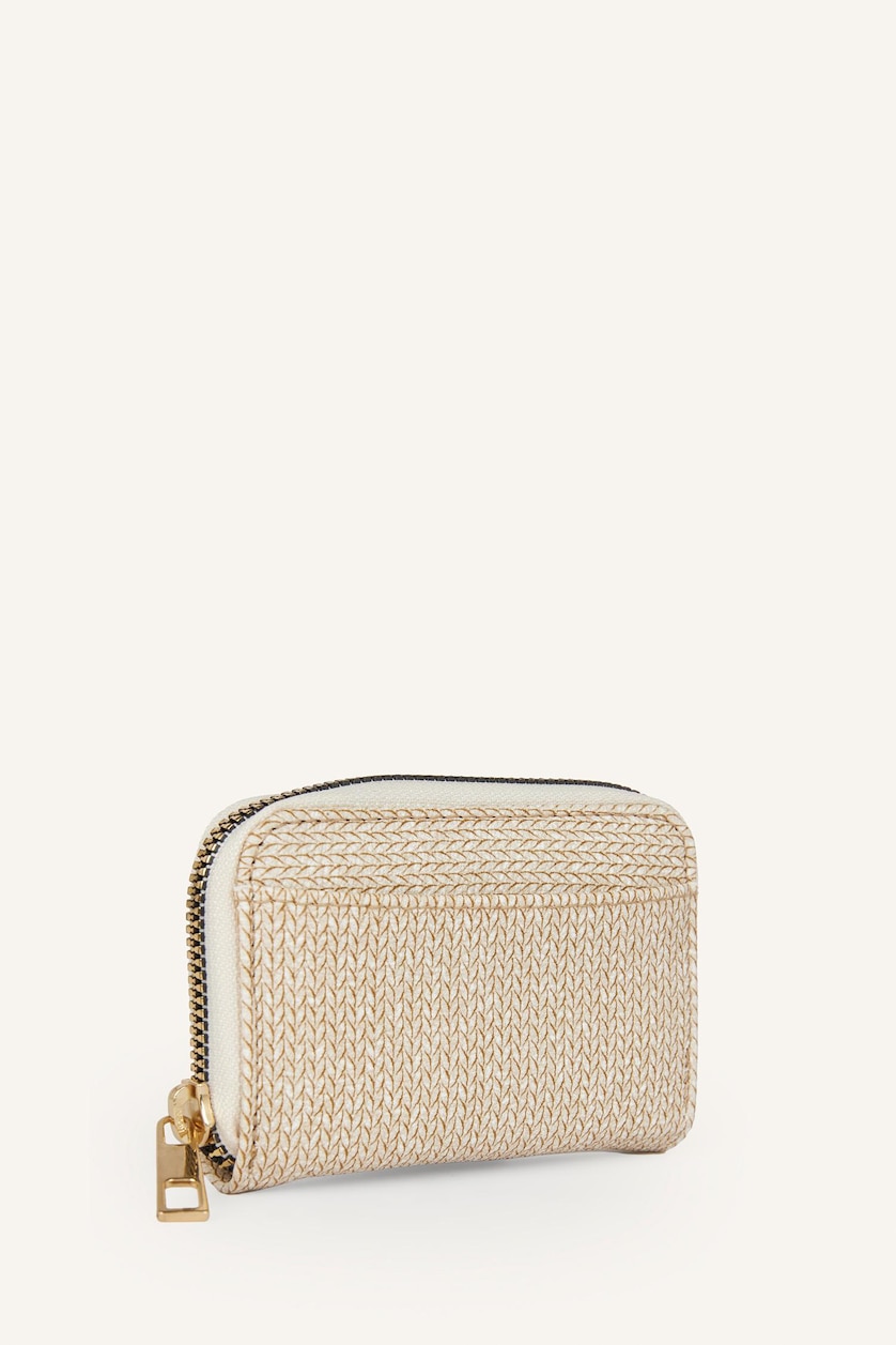 Women Beige Woman Coin Purse