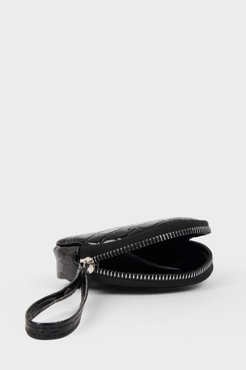 Kadın Siyah Kadın Bozuk Para Çantası