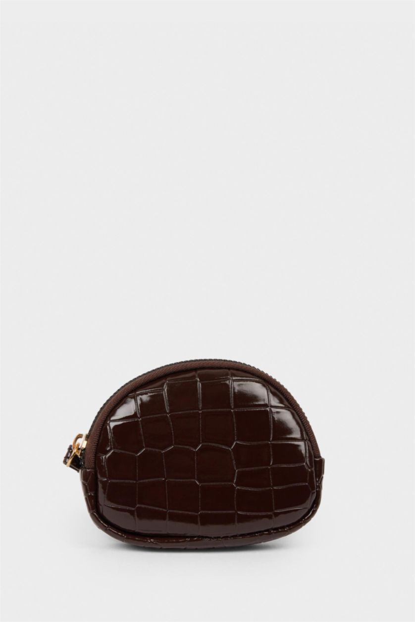 Kadın Kahve Kadın Bozuk Para Çantası