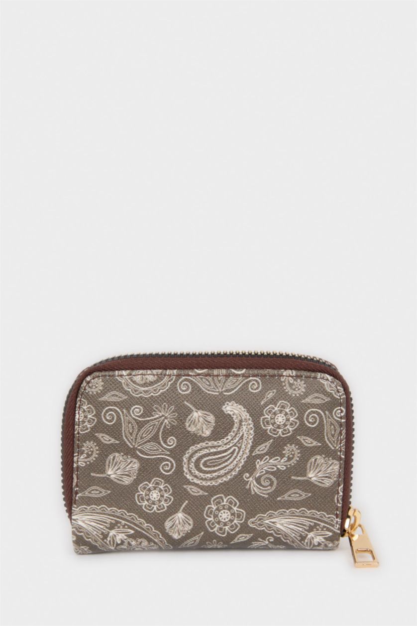 Kadın Kahve Kadın Bozuk Para Çantası