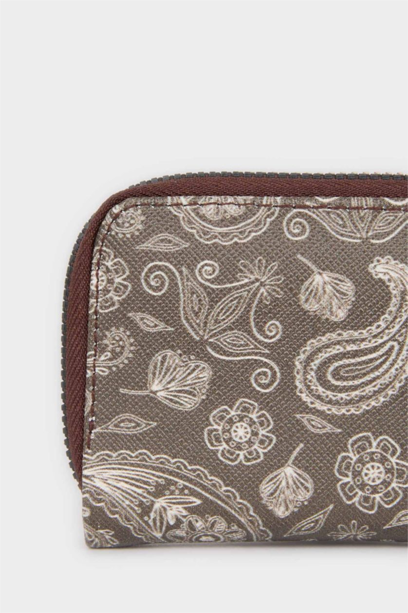 Kadın Kahve Kadın Bozuk Para Çantası