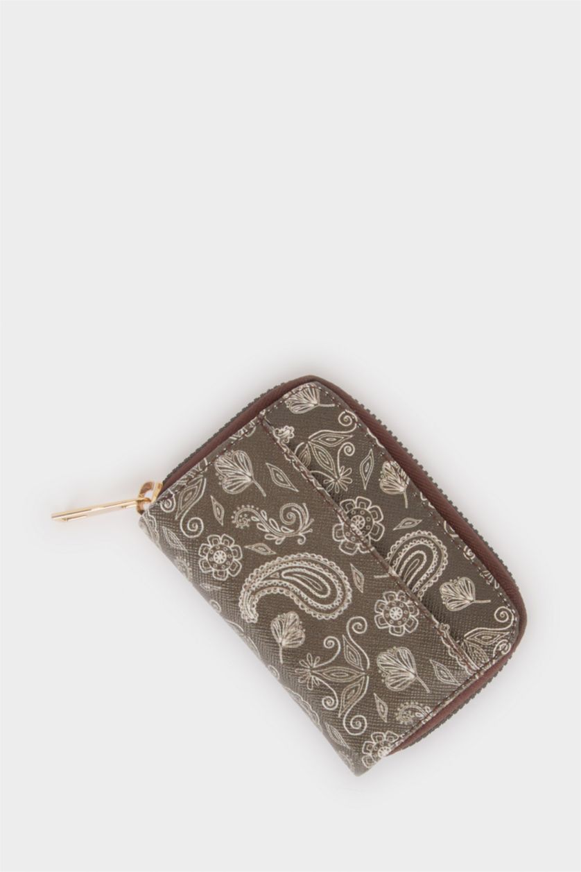 Kadın Kahve Kadın Bozuk Para Çantası