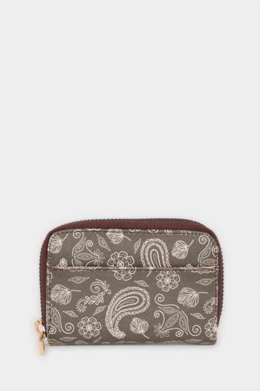 Kadın Kahve Kadın Bozuk Para Çantası