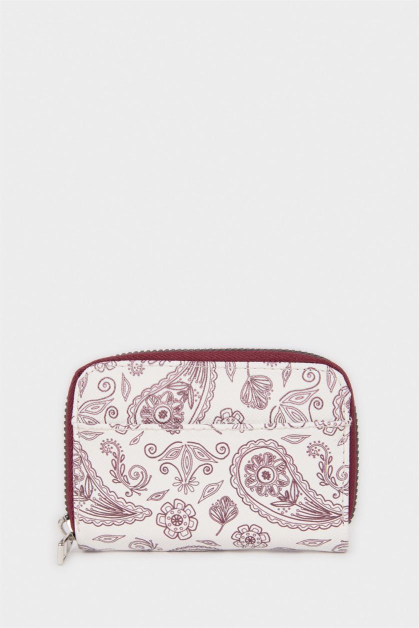 Kadın Bordo Kadın Bozuk Para Çantası