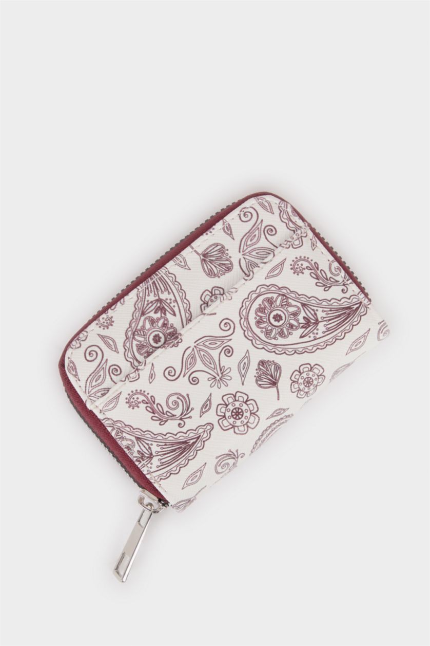 Kadın Bordo Kadın Bozuk Para Çantası