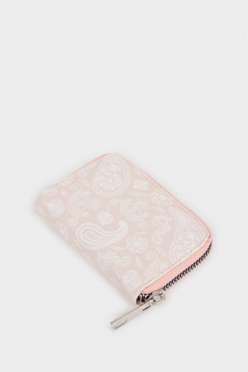 Kadın Açık Pembe Kadın Bozuk Para Çantası