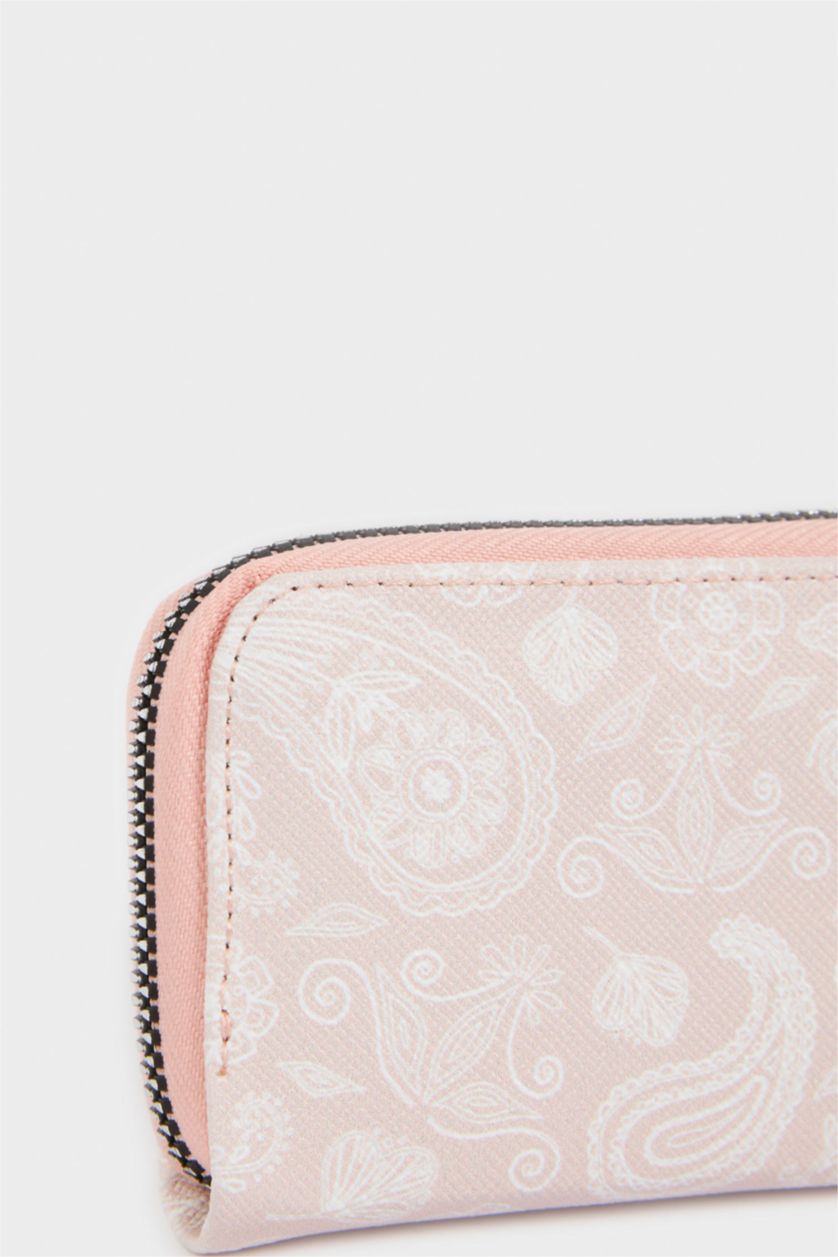 Kadın Açık Pembe Kadın Bozuk Para Çantası