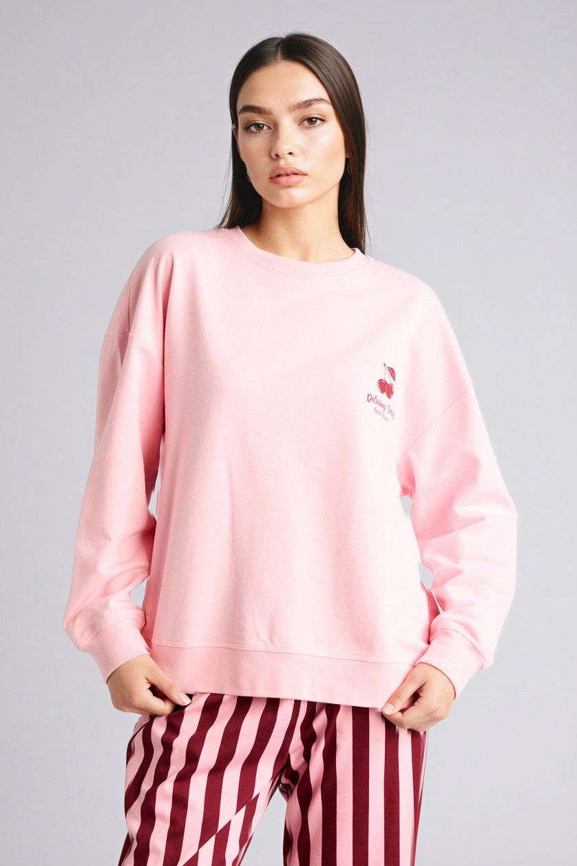 Woman Pink 2 piece Regular Fit Set