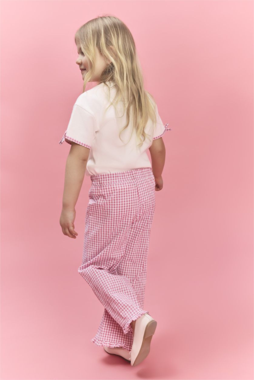 Baby Girls Ecru Baby Girl Ribbed 2 Piece Set