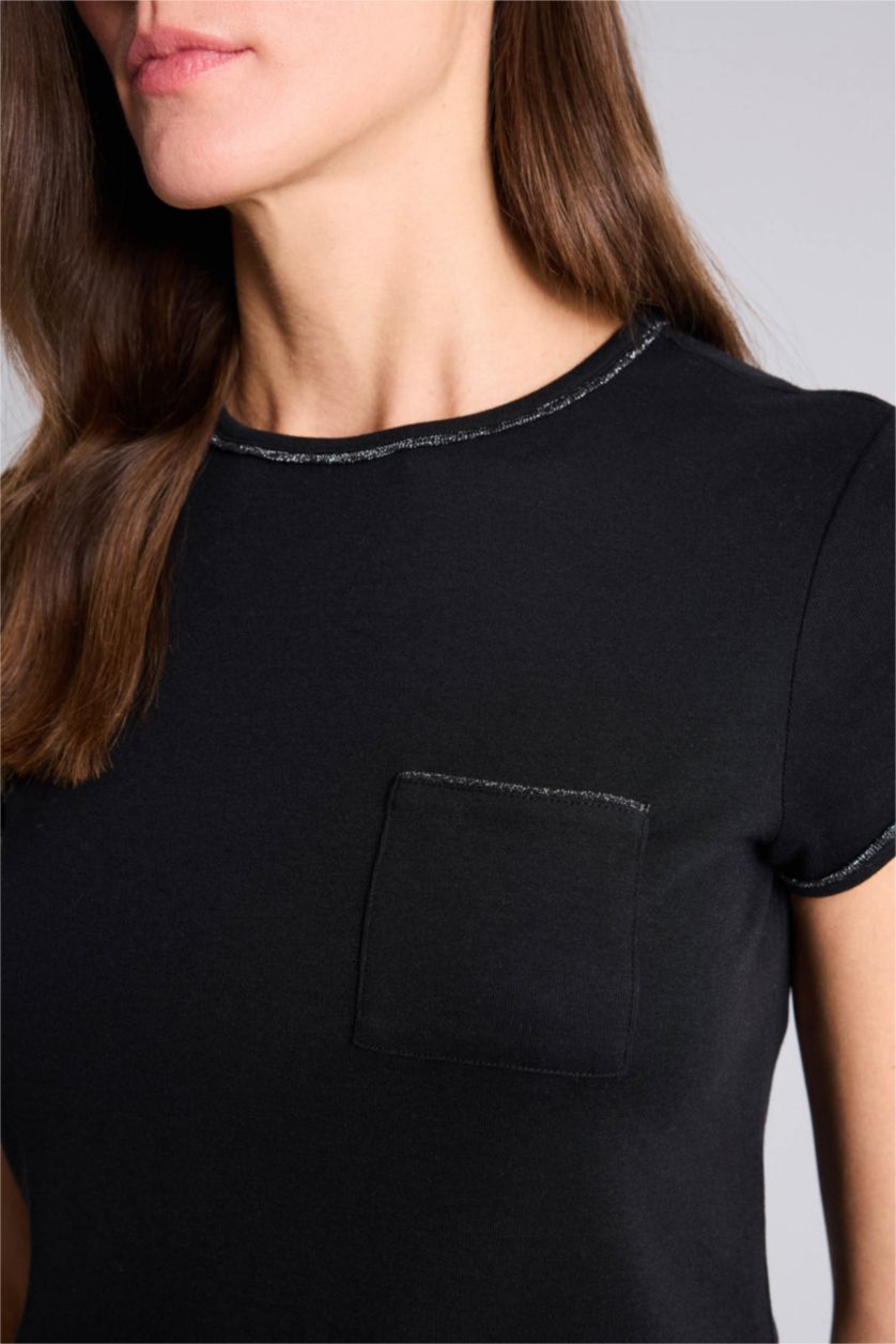 Әйелдерге қара Woman Short Sleeve T-Shirt