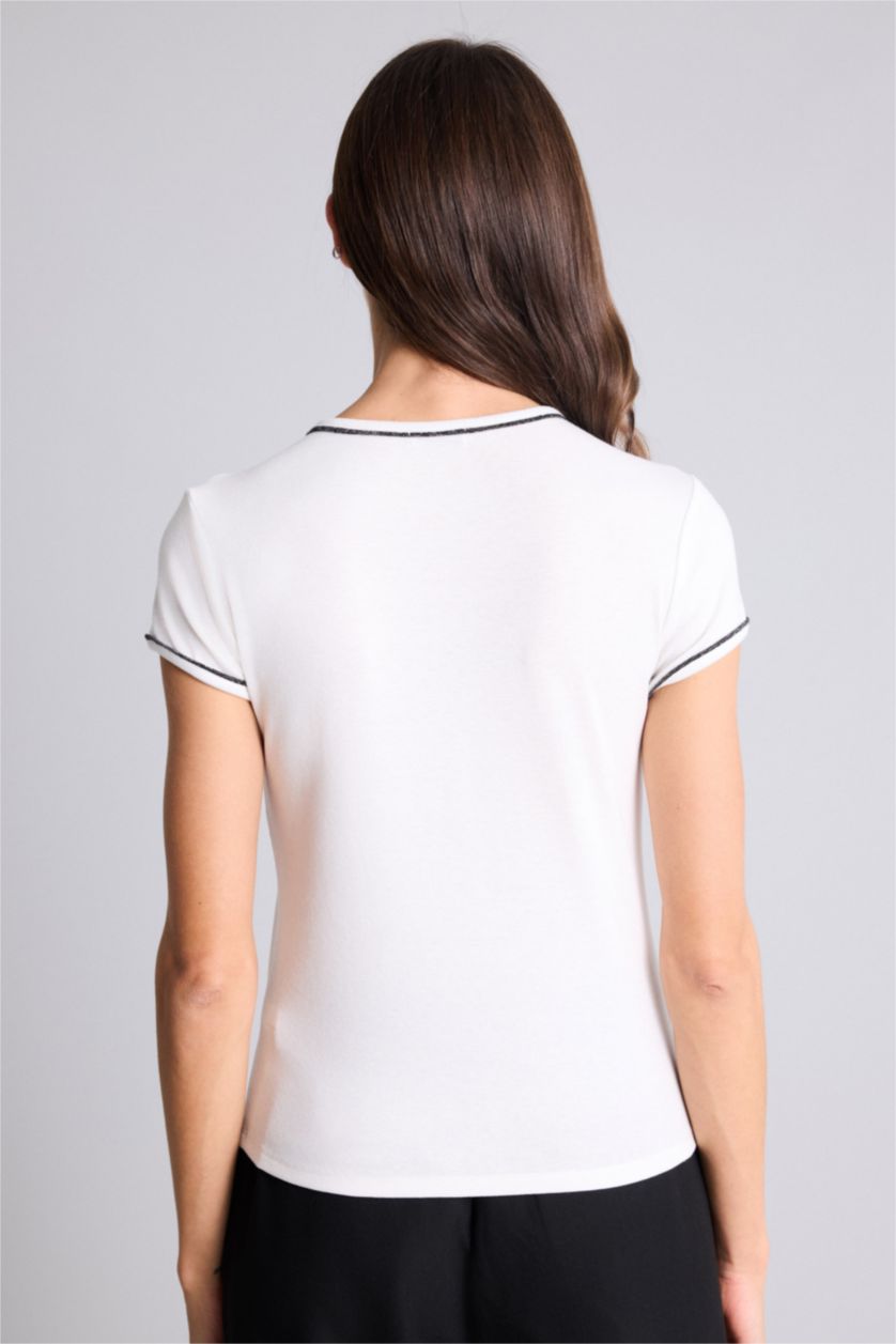 Әйелдерге экру Woman Short Sleeve T-Shirt