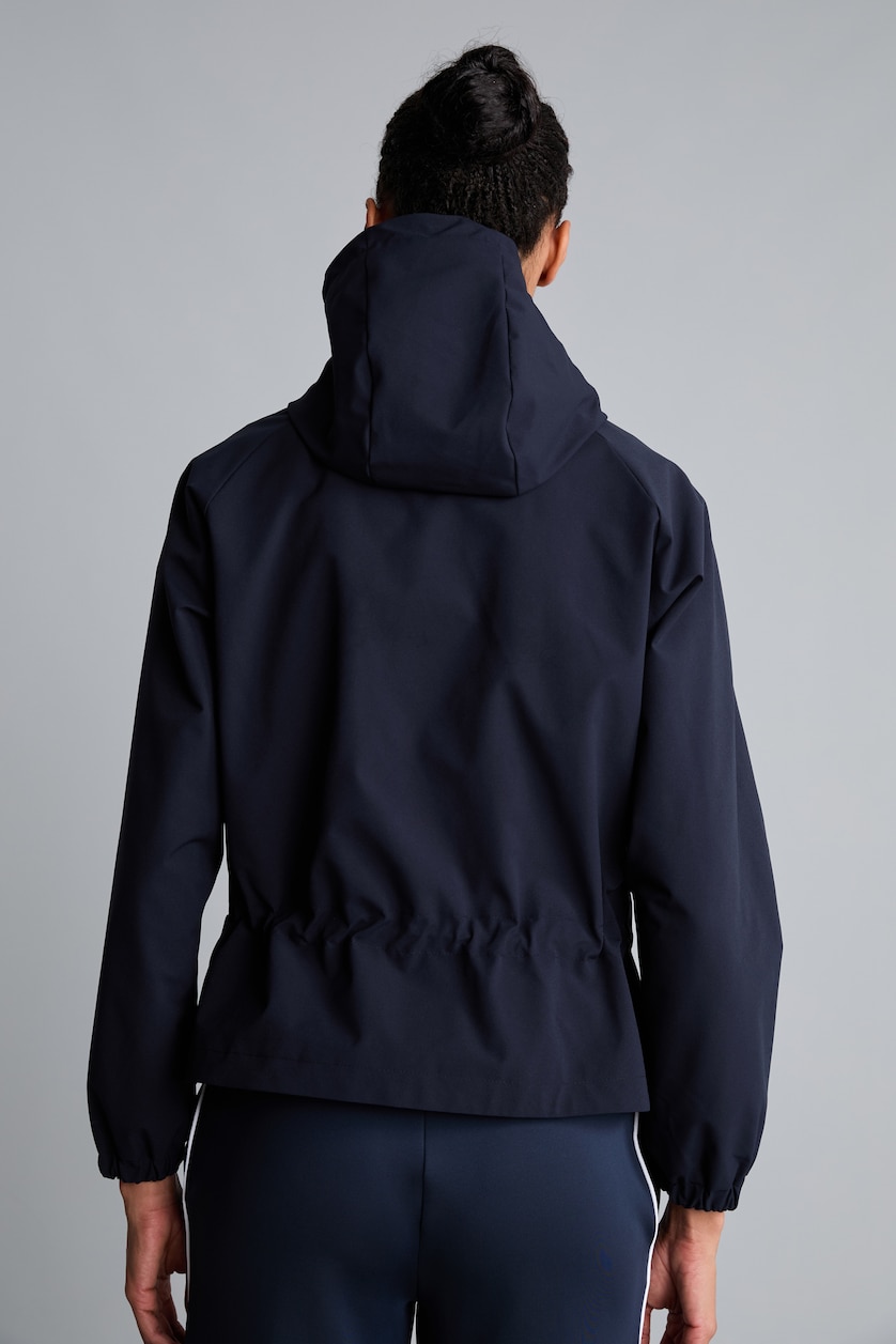 Women NAVY Woman Rain Coat