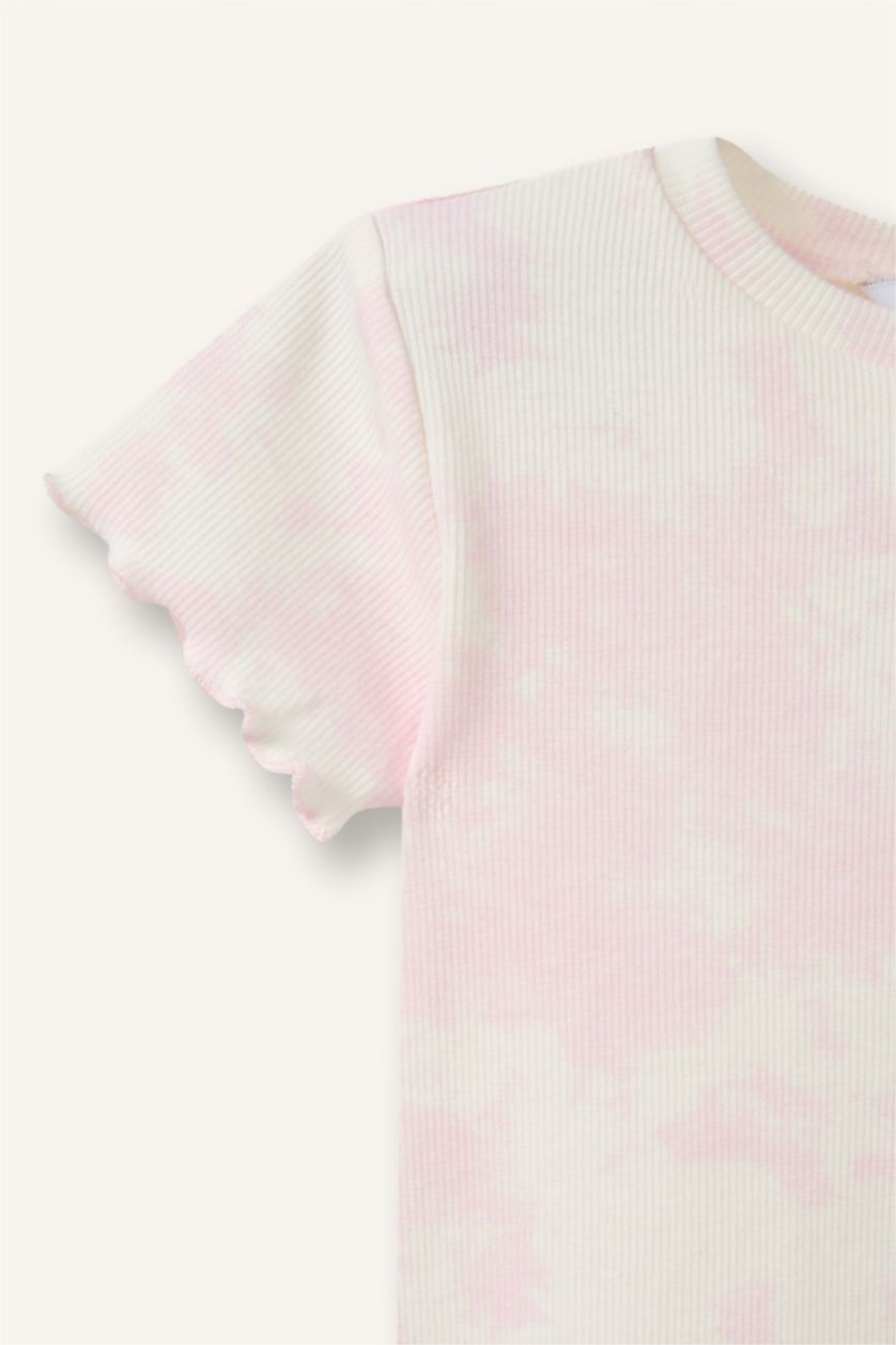 BABY GIRL Pink Baby Girl Batik Ribbed Camisole T-Shirt