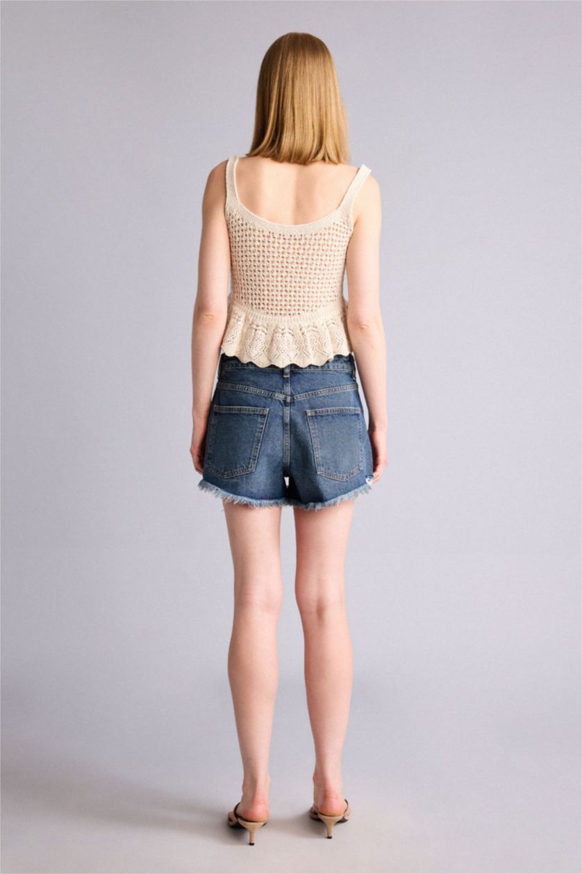 Women Dark Blue Denim