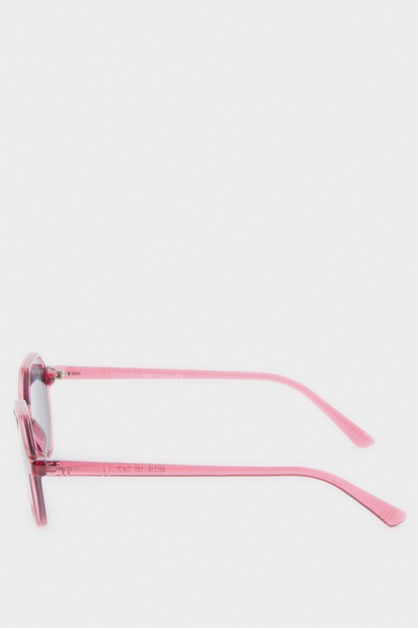 Kız Çocuk - Genç Kız Koyu Bordo Güneş Gözlüğü Kız Çocuk