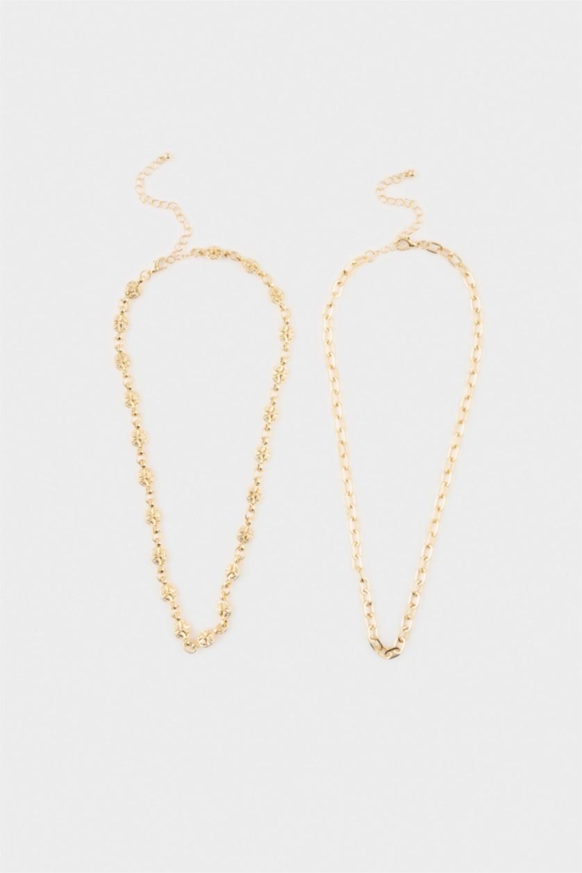 WOMAN GOLD سلسله حريمي - قطعتين