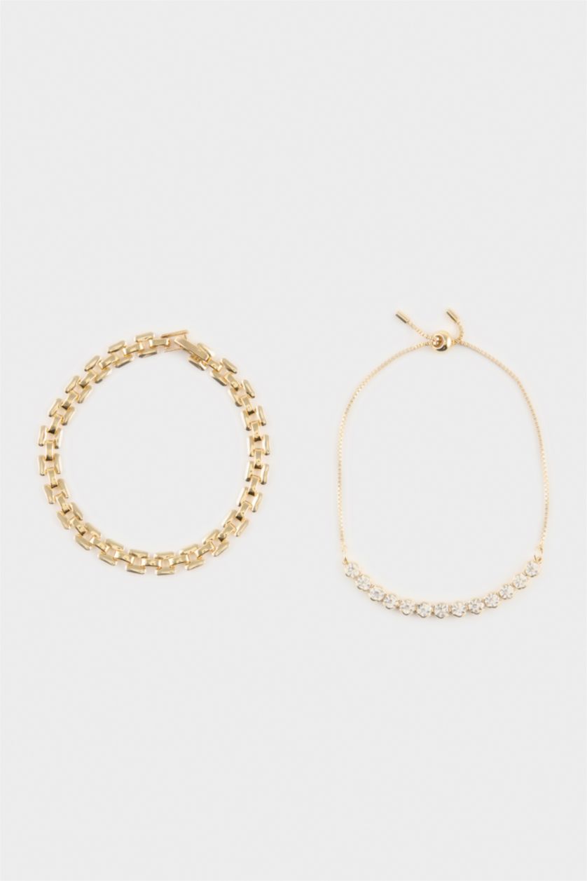 Kadın Altın Kadın 2'li Bileklik