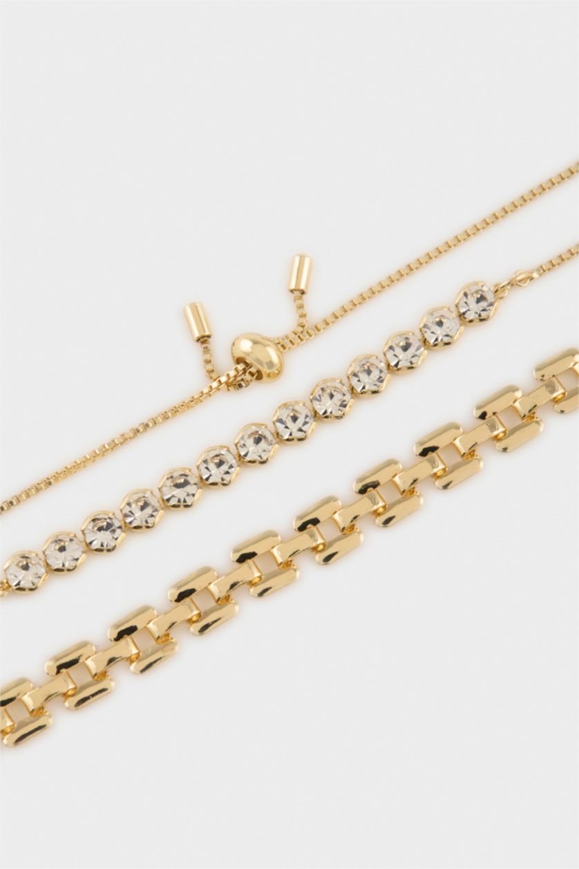 Kadın Altın Kadın 2'li Bileklik