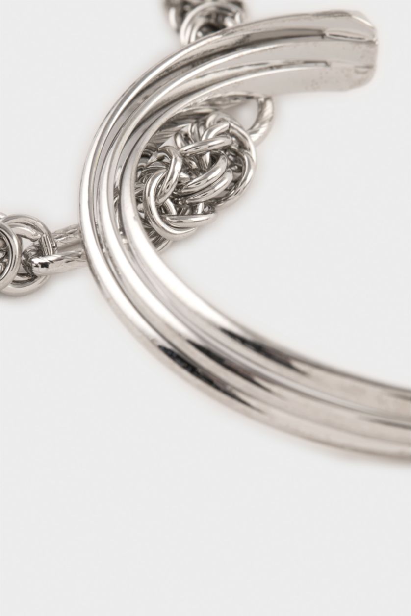 Kadın Gümüş Kadın 2'li Bileklik