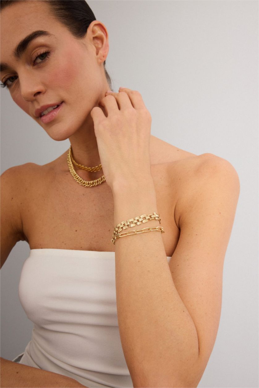 WOMAN GOLD اسورة حريمي - قطعتين