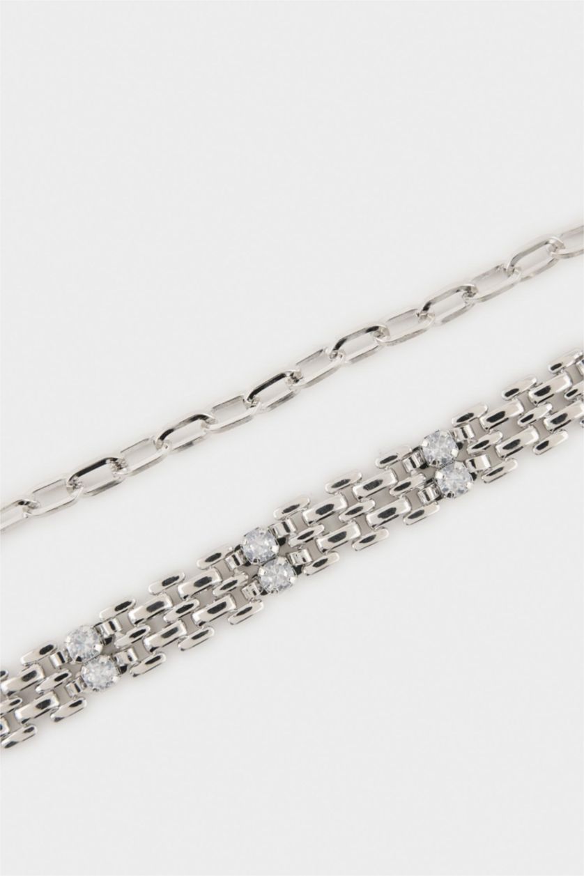 WOMAN SILVER اسورة حريمي - قطعتين