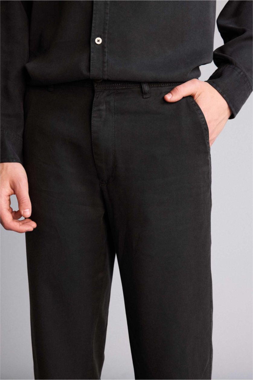 Erkek Antrasit Premium Beli Lastikli Pantolon