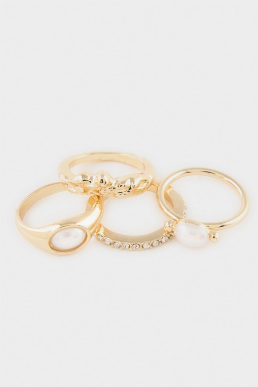 Kadın Altın Kadın 8'li Yüzük