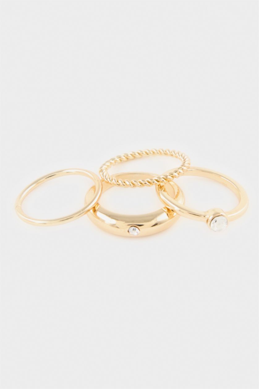 Kadın Altın Kadın 8'li Yüzük