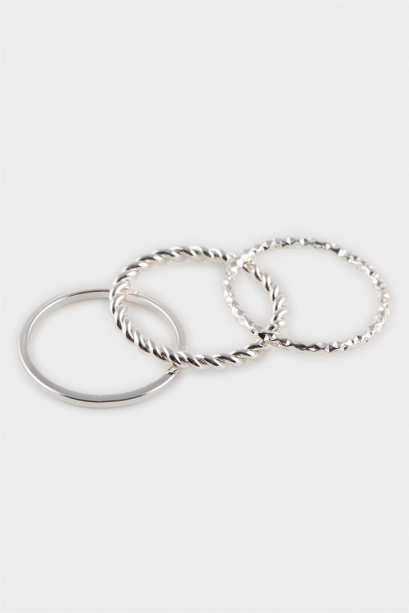 Kadın Gümüş Kadın 6'lı Yüzük