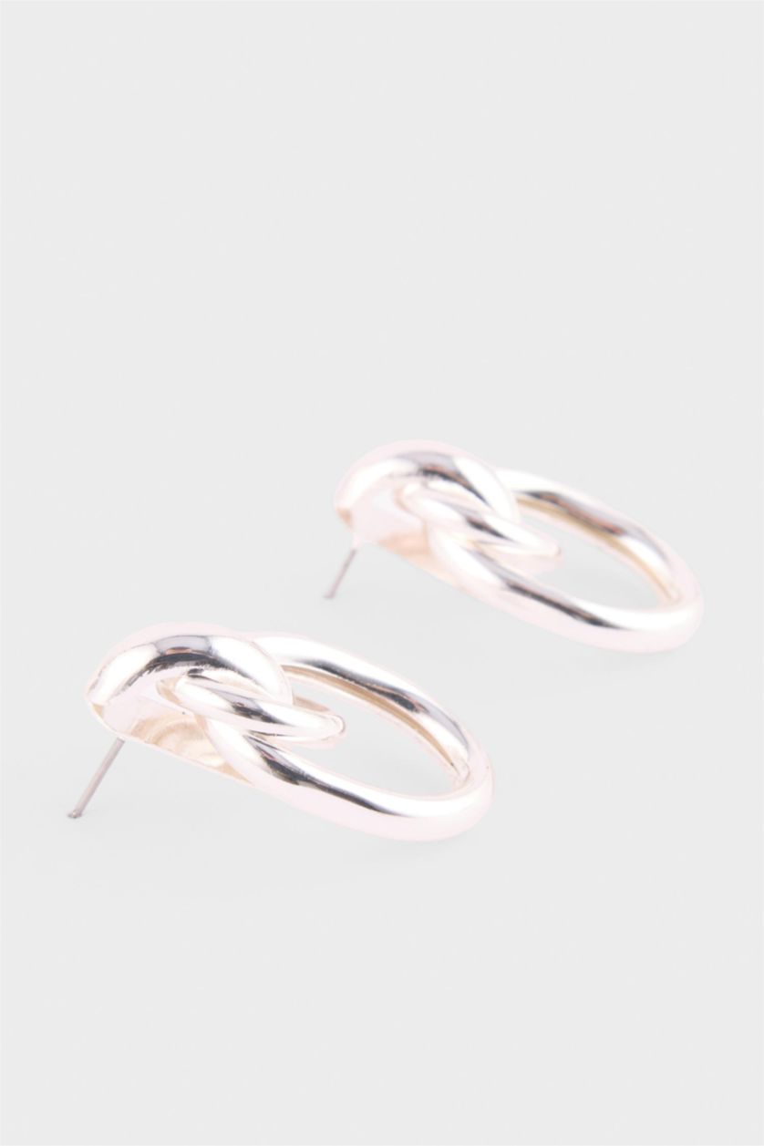 Kadın Gümüş Kadın 2'li Küpe