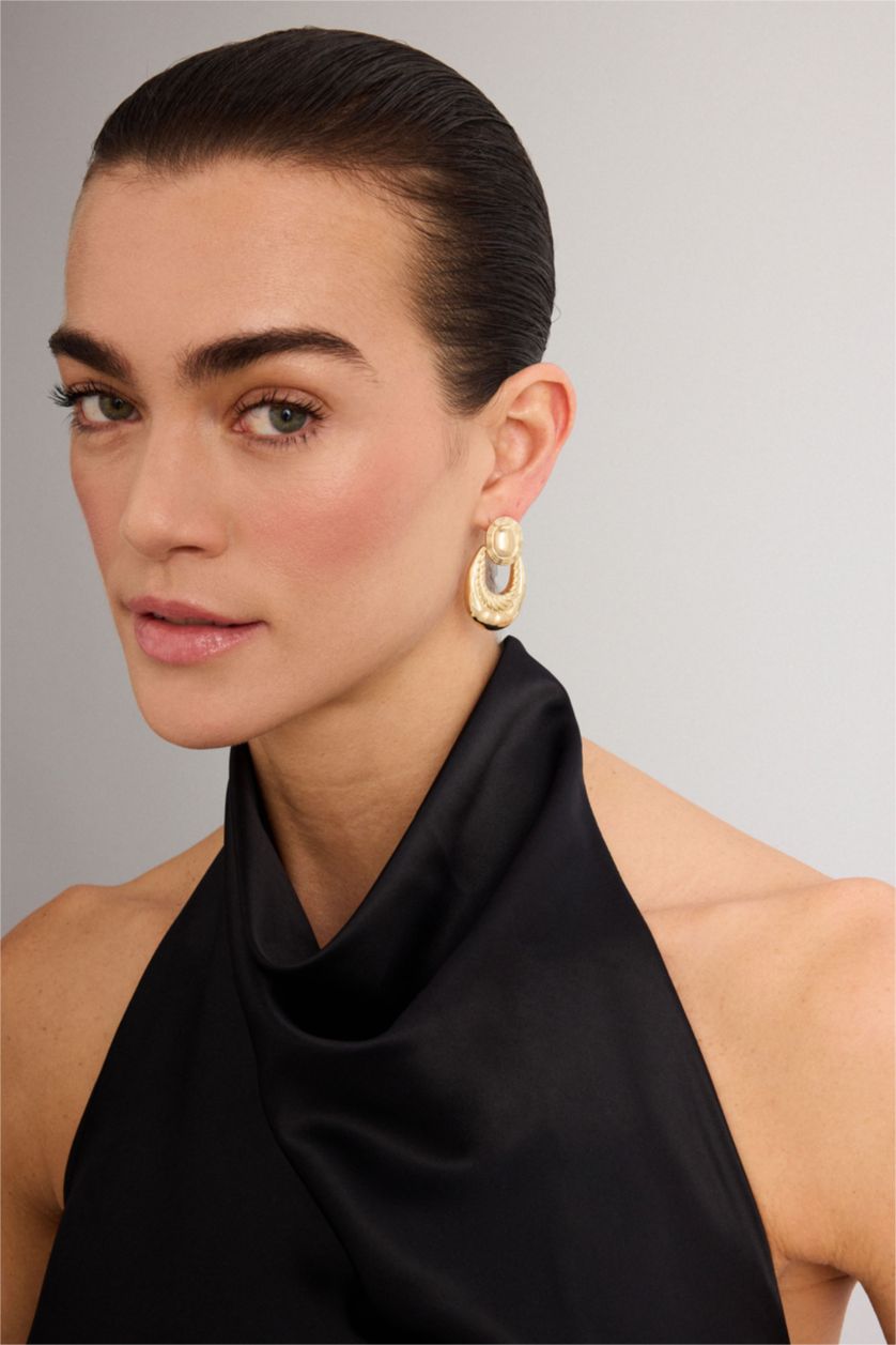 Kadın Altın Kadın Küpe