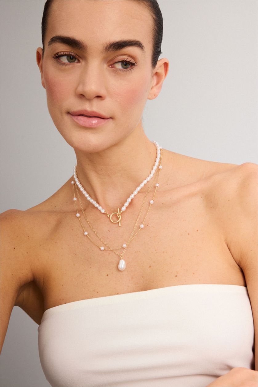 WOMAN GOLD سلسله حريمي - قطعتين