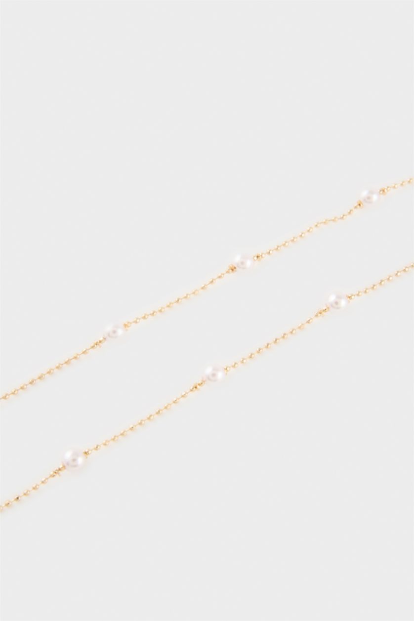 Kadın Altın Kadın 2'li Kolye