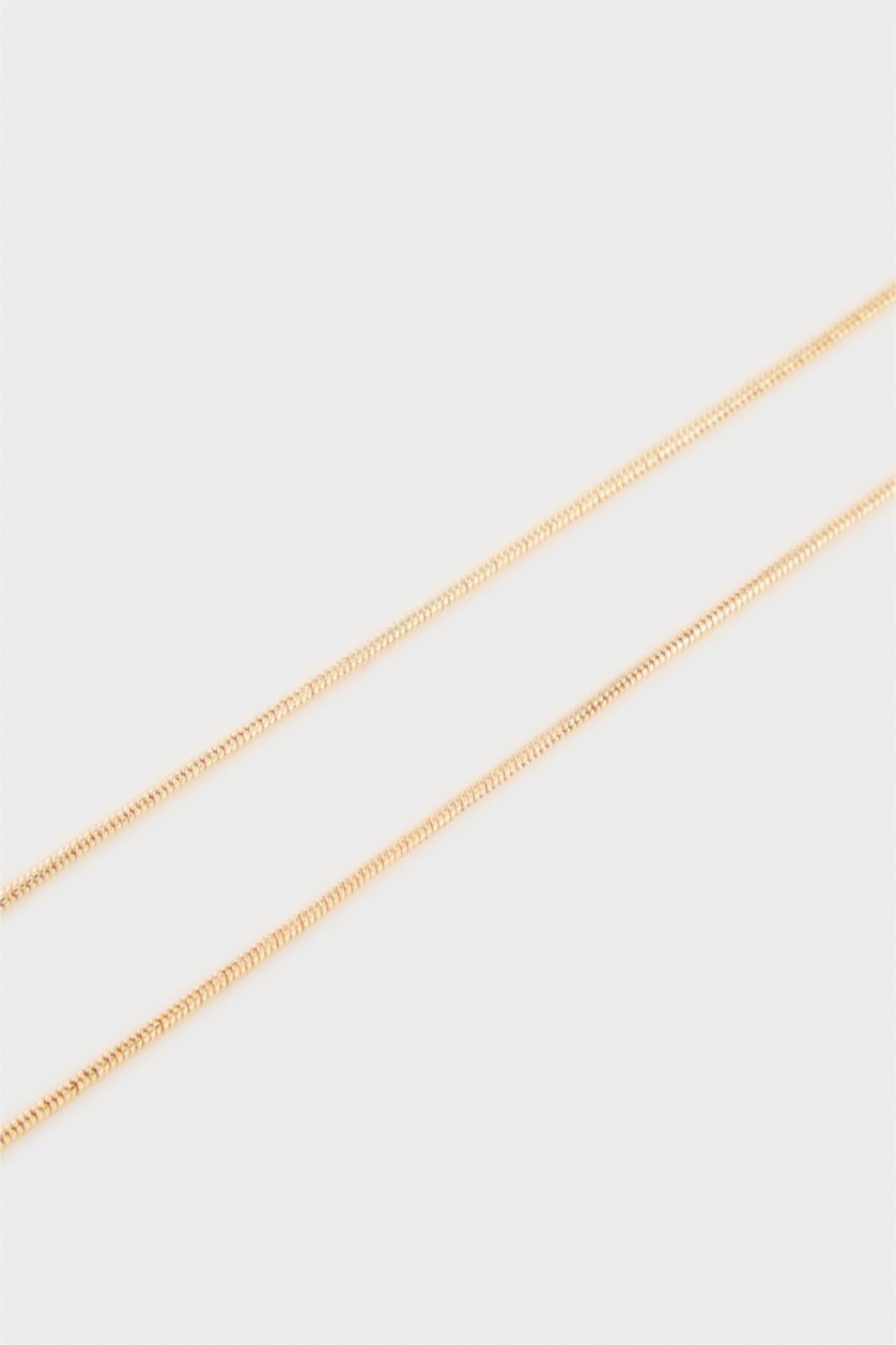 Kadın Altın Kadın 2'li Kolye