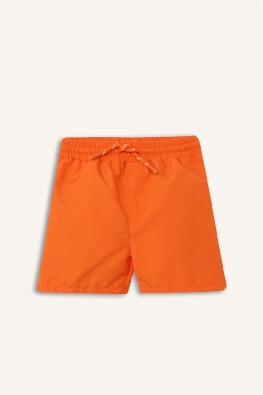 Erkek Bebek Turuncu Deniz Şortu Erkek Bebek
