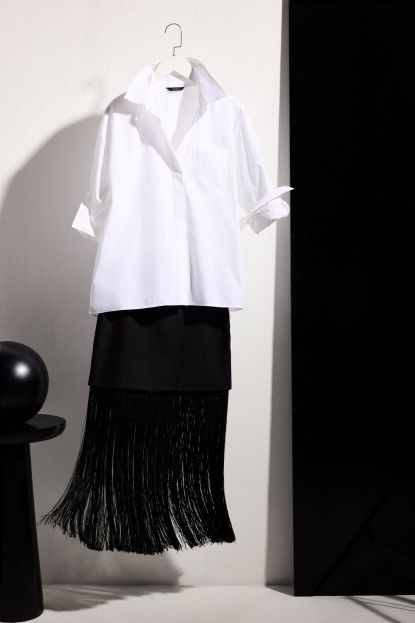 نساء أسود تنورة قصيرة بنسل بخصر عادي