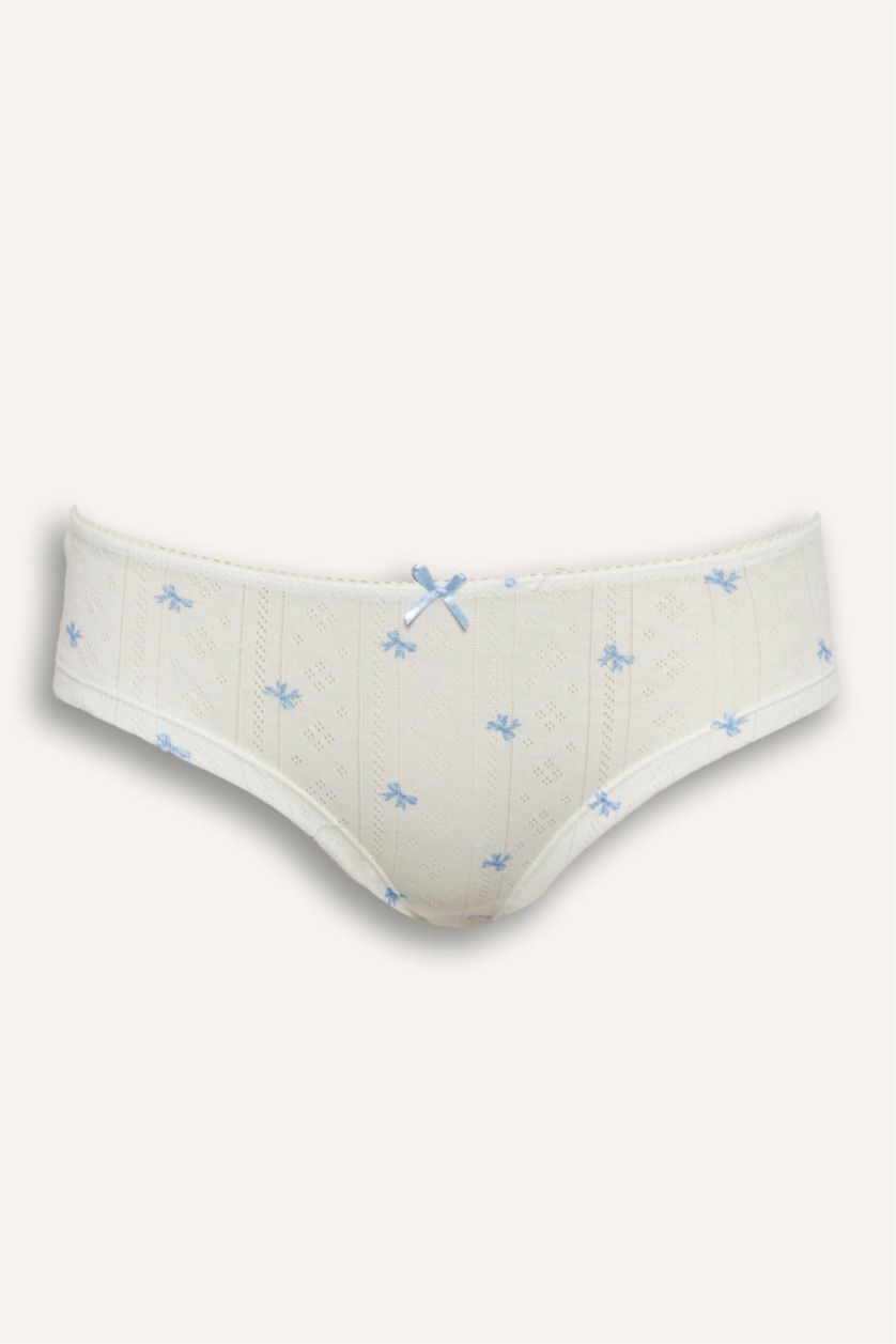 Kadın Açık Mavi 3'lü Slip Külot