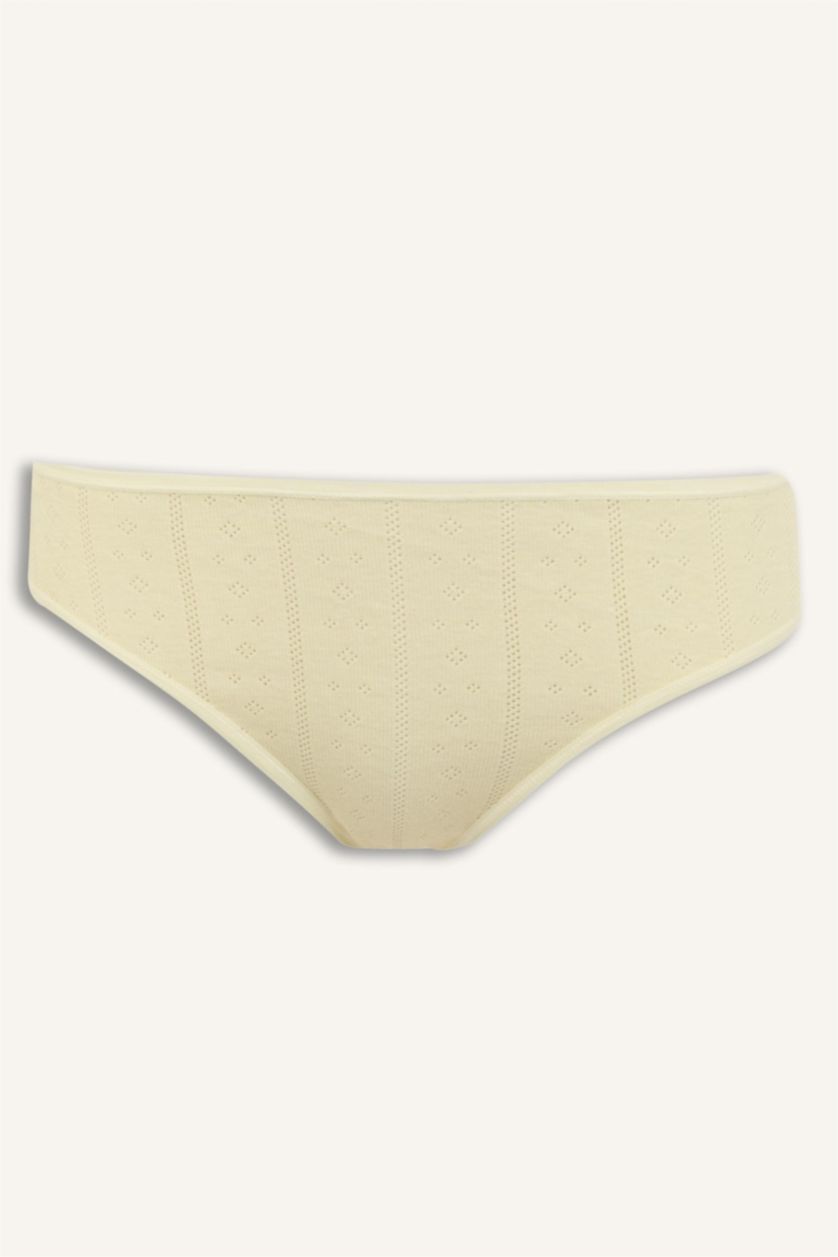 Kadın Açık Sarı 3'lü Külot Set