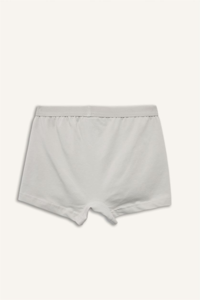 Erkek Çocuk - Genç Erkek Koyu Mavi Penye 3'lü Boxer Erkek Çocuk