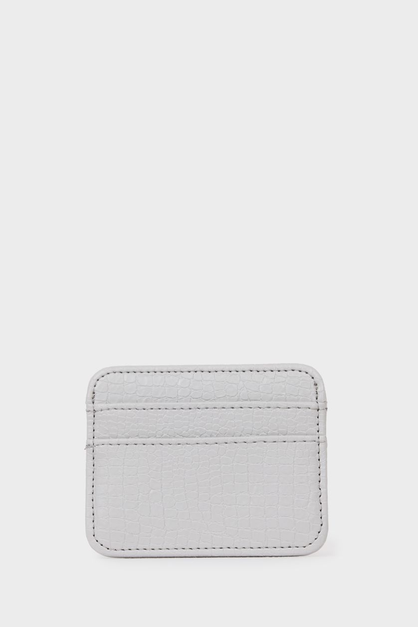 Kadın Gri Kadın Suni Deri Kartlık